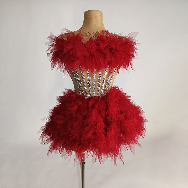 Novance Y3335-BB Nouvelle Collection 2024 Robe de Soirée Luxe Formelle Femme Chic sans Manches pour Gala et Bal – Image 2