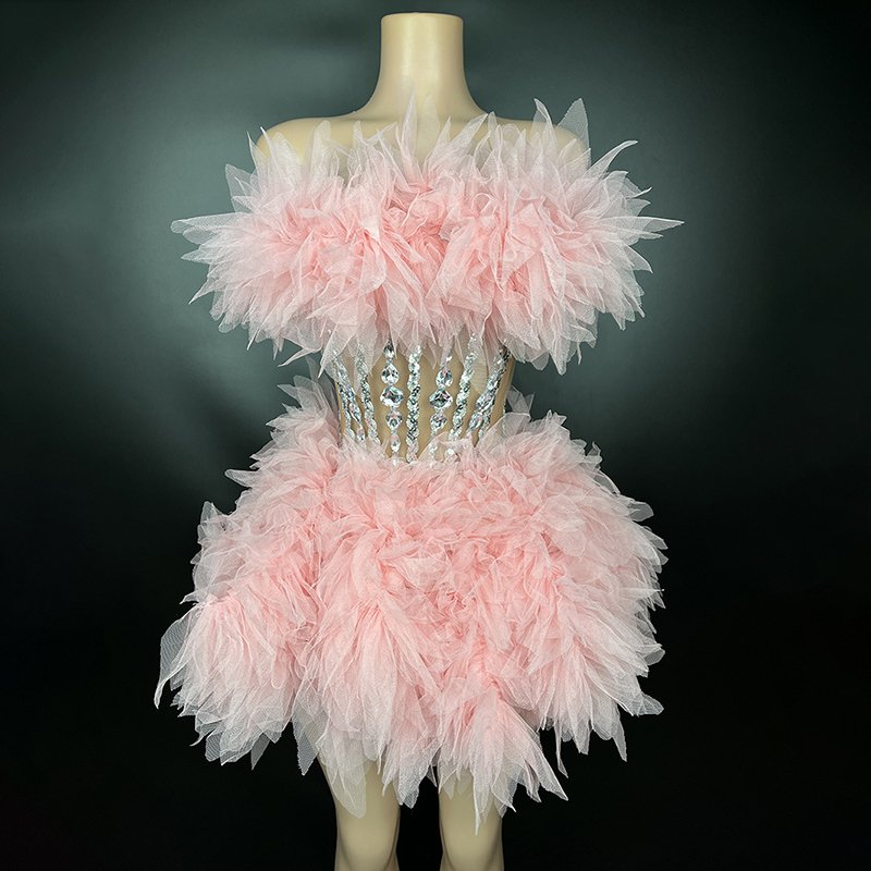 Novance Y3335-BB Nouvelle Collection 2024 Robe de Soirée Luxe Formelle Femme Chic sans Manches pour Gala et Bal – Image 4