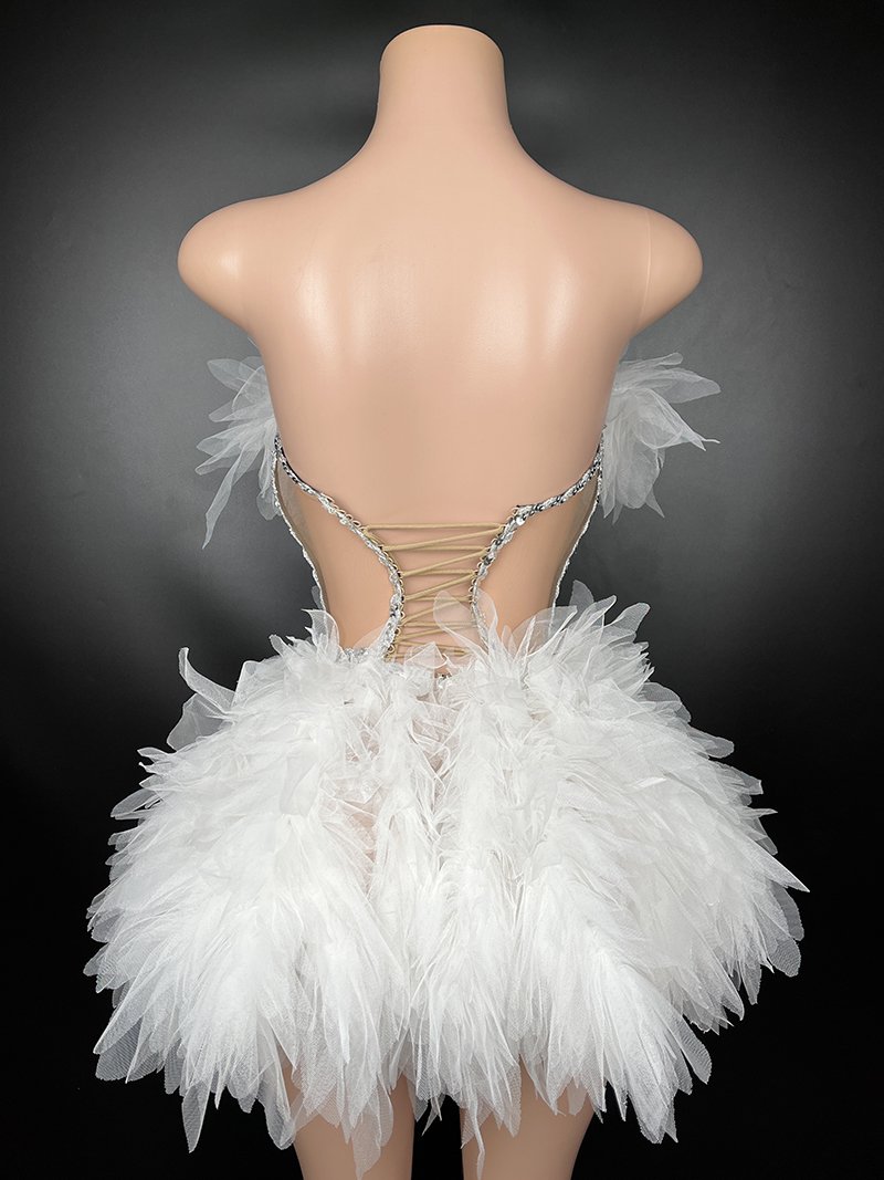 Novance Y3335-BB Nouvelle Collection 2024 Robe de Soirée Luxe Formelle Femme Chic sans Manches pour Gala et Bal – Image 13