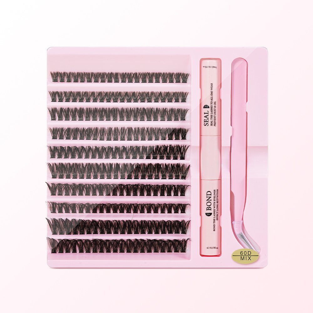 Kit de Faisceaux de Cils Personnalisé, DIY Extensions de Cils en Faisceaux sous Marque Privée – Image 6