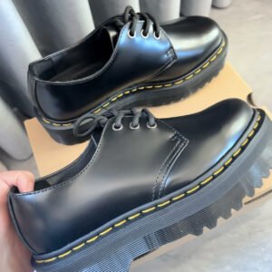 Chaussures Mary Jane Vintage en Cuir – Style Collège Anglais avec Plateforme (Petites Tailles)